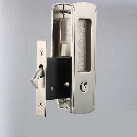Long sliding door lock (with key)